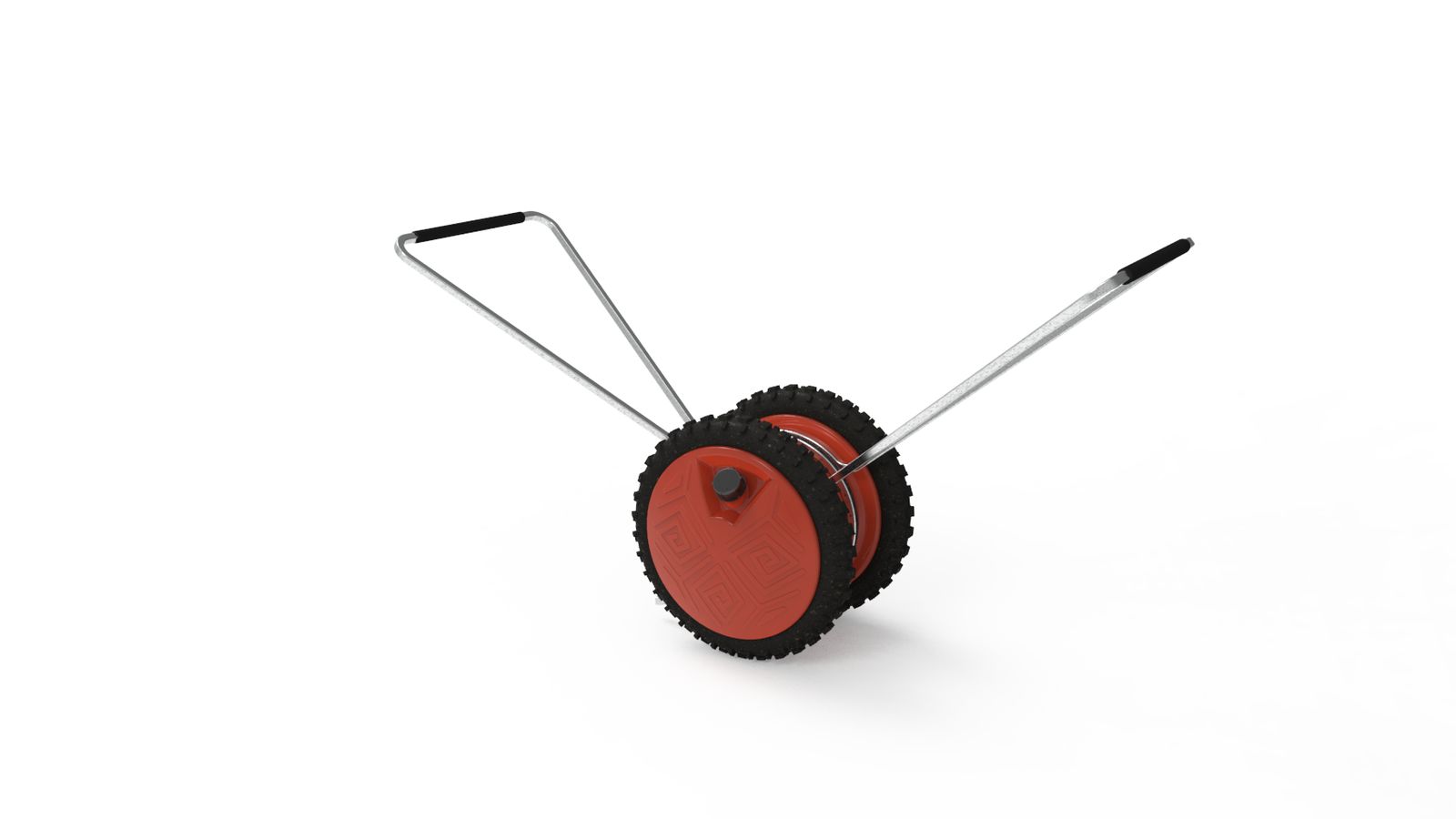 Majiroller with its two long steel handles